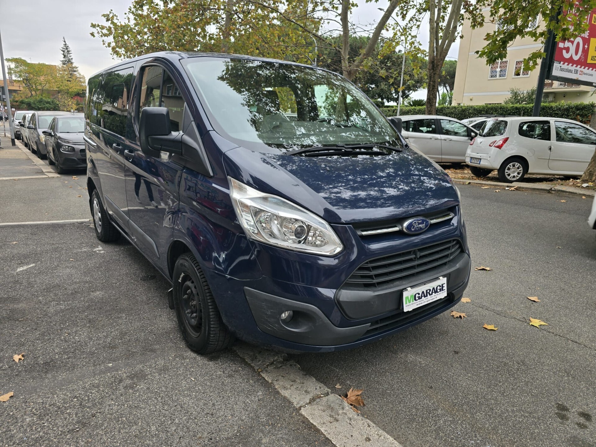 Ford Transit Custom 2.2 TDCi 155CV 9 POSTI GANCIO TRAINO foto 1